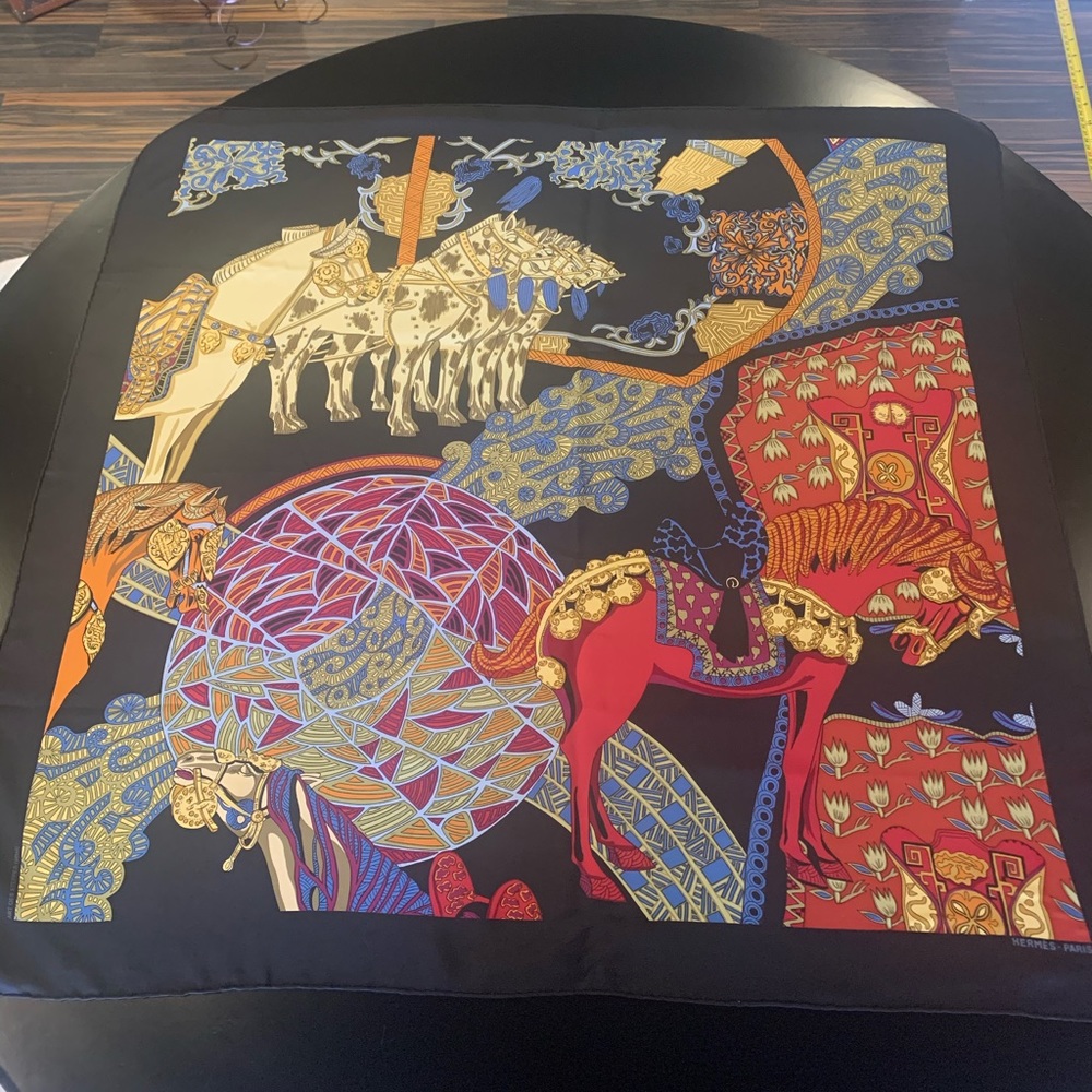 Hermes Silk Scarf